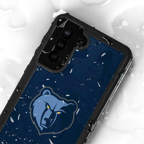 NBA Memphis Grizzlies Distressed Galaxy S24 Waterproof Case